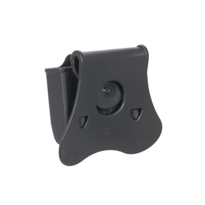 G17/G19/ACP Airsoft Double Mag Pouch Series - Black [Amomax]